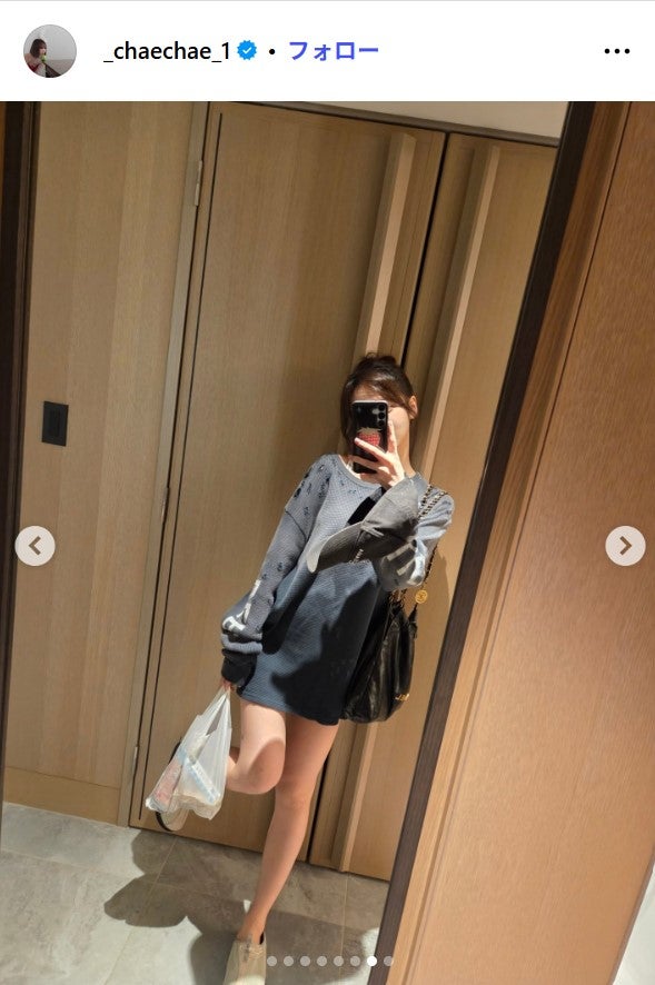 キム・チェウォン Instagramより