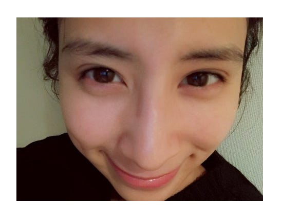 すっぴんを披露したラブリ/オフィシャルブログ(Ameba)より【モデルプレス】