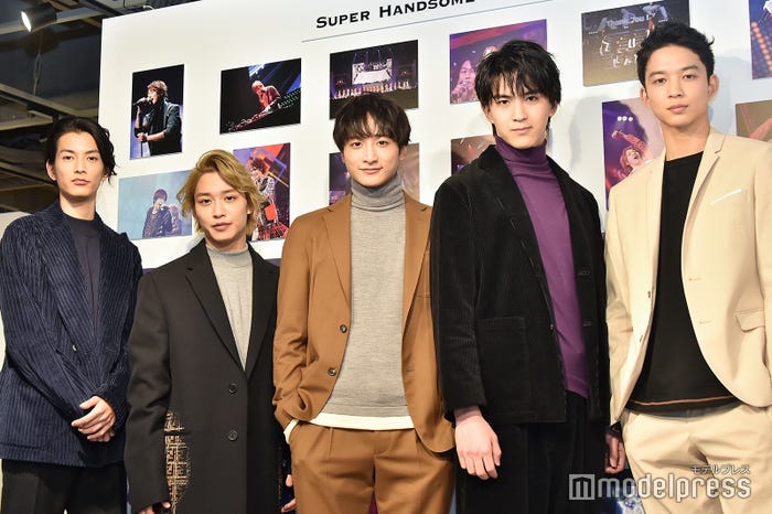 渡邊圭祐、松岡広大、小関裕太、甲斐翔真、鈴木仁 (C)モデルプレス