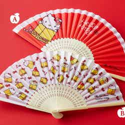 購入特典の限定アイテム「扇子」(C)2025 SANRIO CO., LTD. APPROVAL NO. L660648