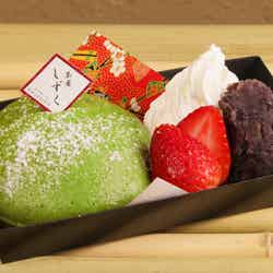 いちご&粒あん&生クリームトッピング ¥880/提供画像