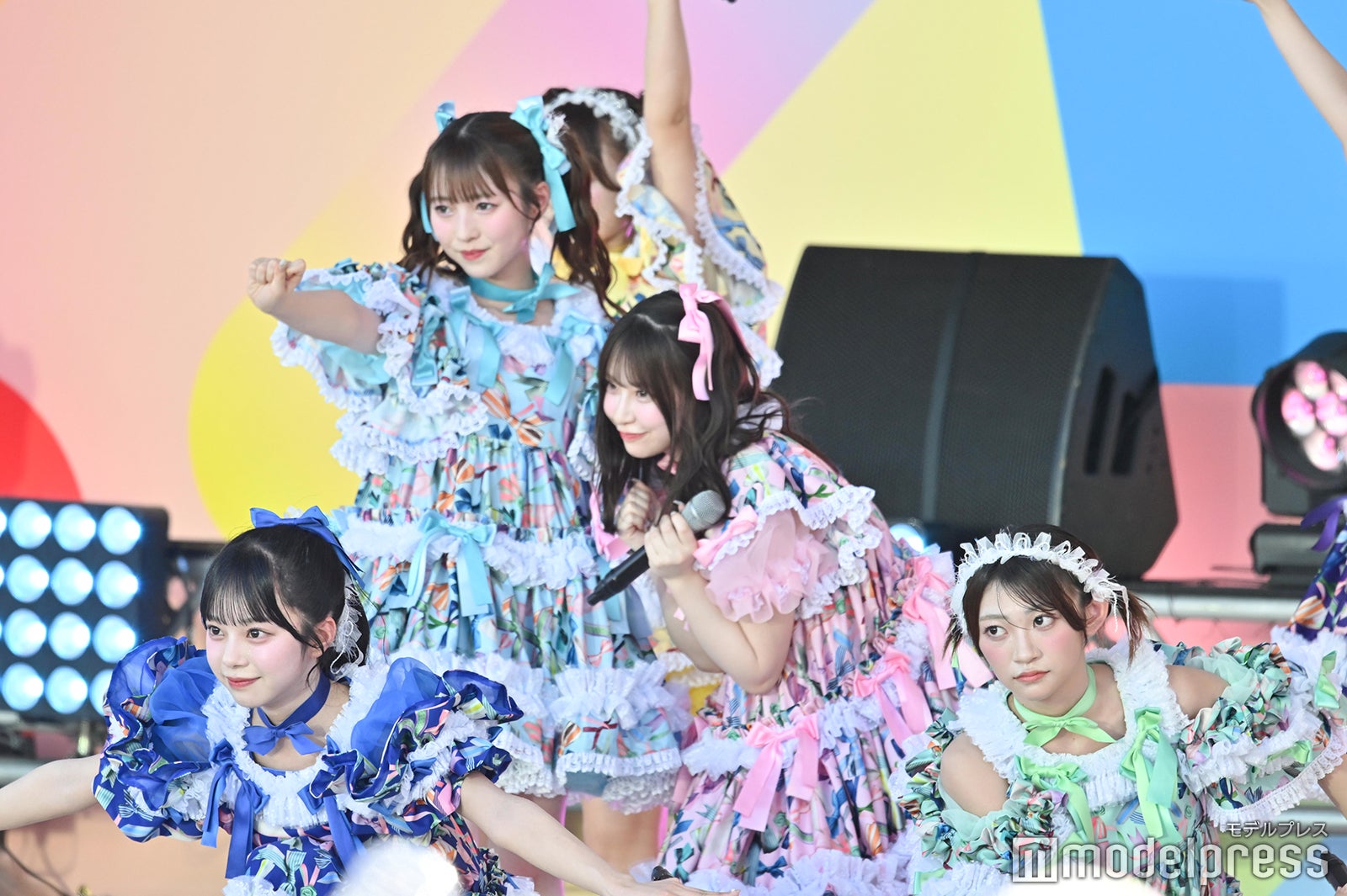 増田彩乃、梅田みゆ、桜庭遥花、板倉可奈（C）モデルプレス