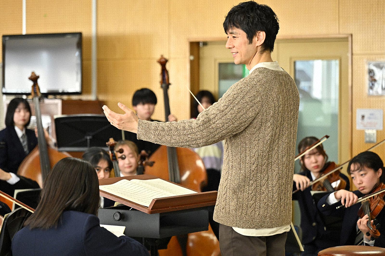 西島秀俊「さよならマエストロ～父と私のアパッシオナート～」第8話より（C）TBS