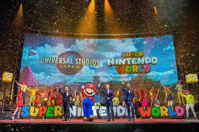 『SUPER NINTENDO WORLD』グローバル・キックオフ・プレゼンテーション(C)Nintendo