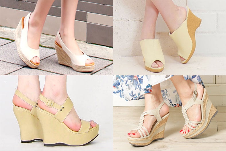 一足は欲しい！旬なウェッジソールサンダルで美脚魅せ