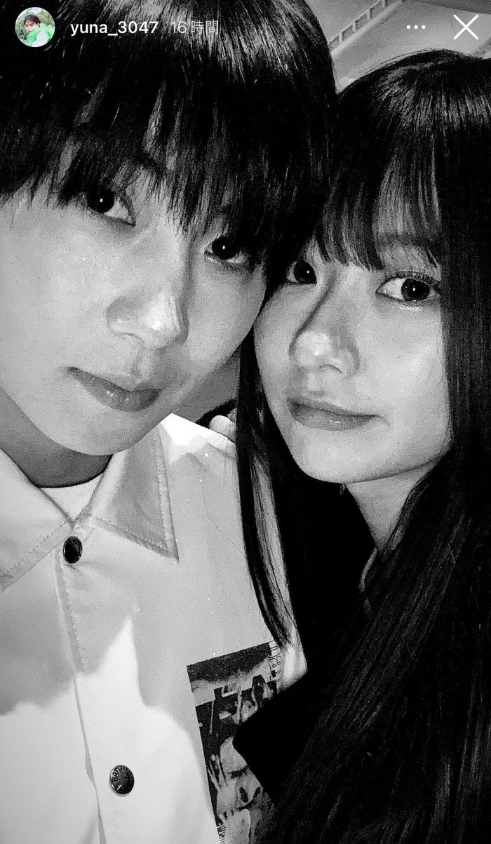 岡田蓮、みとゆな/みとゆな公式Instagramのストーリーズより