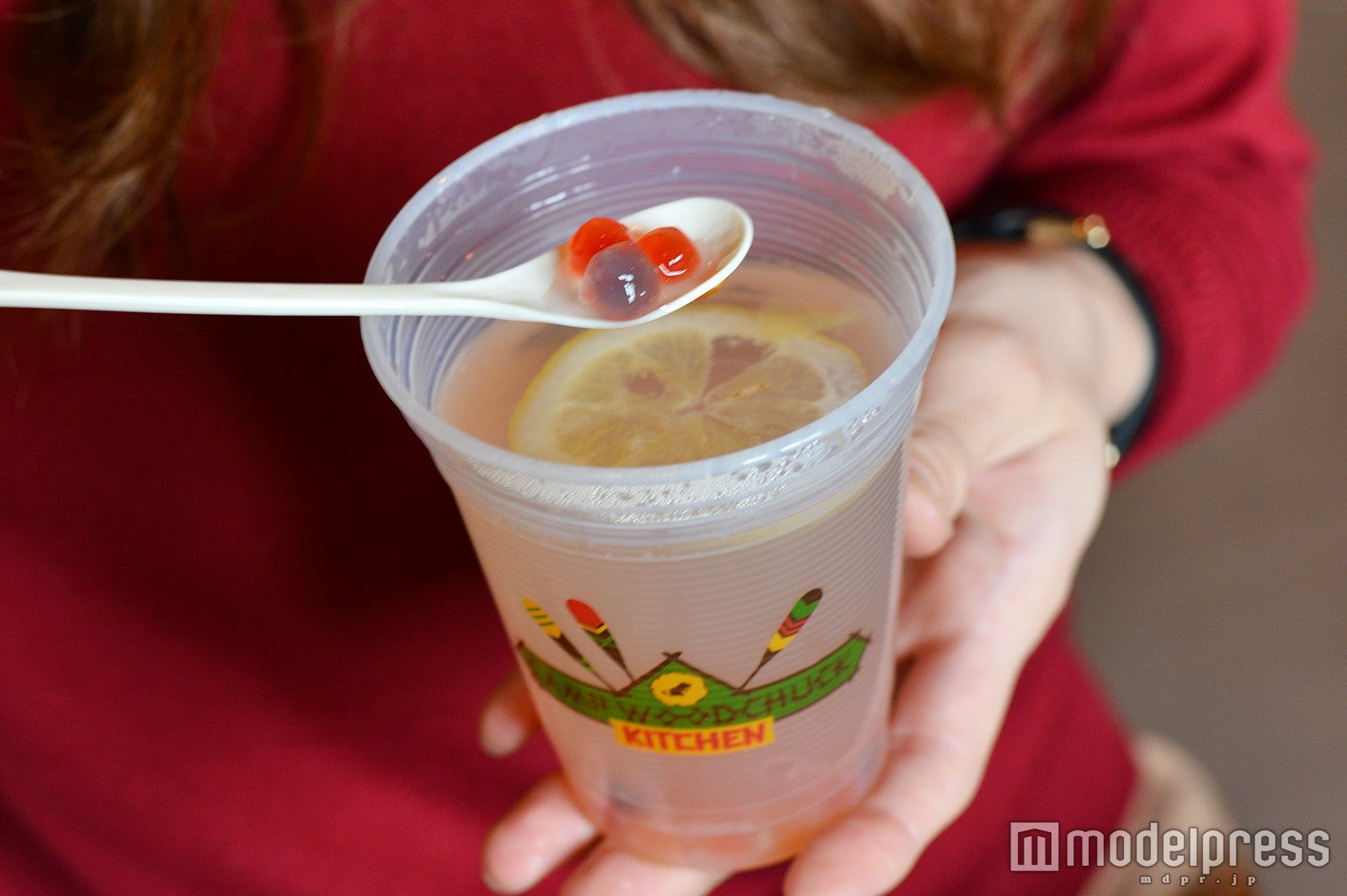 ホットジンジャーレモネード（￥340）／（C）モデルプレス