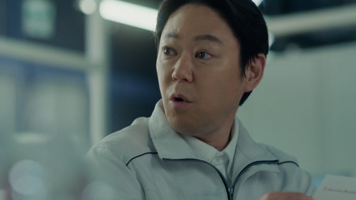 阿部サダヲ/新TVCM「人を想うDX」篇より(提供写真)