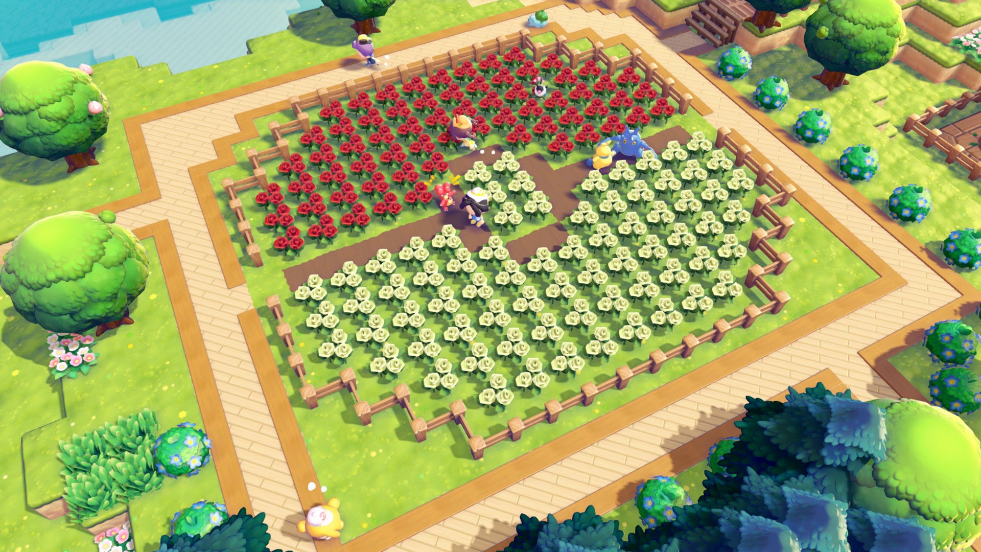 松村さんの街。篇｜『ぽこ あ ポケモン』より（※画面は開発中のもの）（C）2026 Pokémon. （C）1995-2026 Nintendo／Creatures Inc.／GAME FREAK inc.（C）2026 KOEI TECMO GAMES