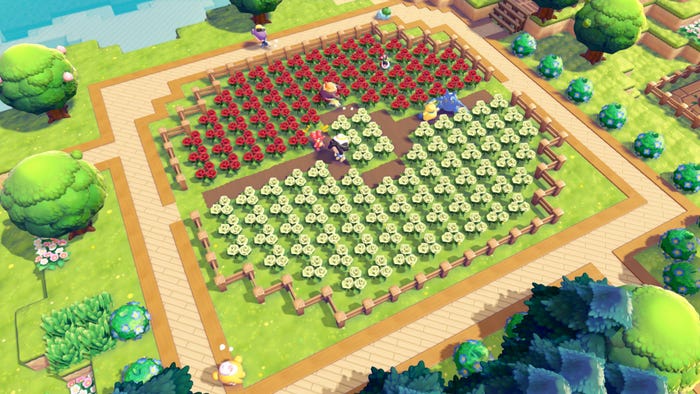 松村さんの街。篇|『ぽこ あ ポケモン』より(※画面は開発中のもの)(C)2026 Pokémon. (C)1995-2026 Nintendo/Creatures Inc./GAME FREAK inc.(C)2026 KOEI TECMO GAMES