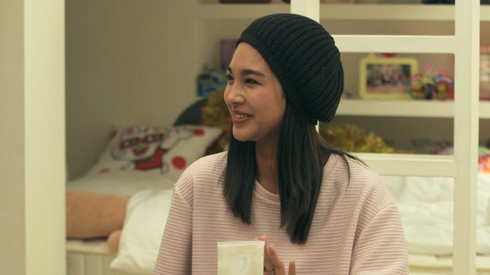 新メンバーの政子『TERRACE HOUSE BOYS & GIRLS IN THE CITY』38th WEEK(C)フジテレビ/イースト・エンタテインメント