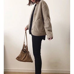 UNIQLO(ユニクロ)アウターでほっこり暖かく。最旬フリース&ボアのプチプラなカジュアルアウターコーデ8選♥