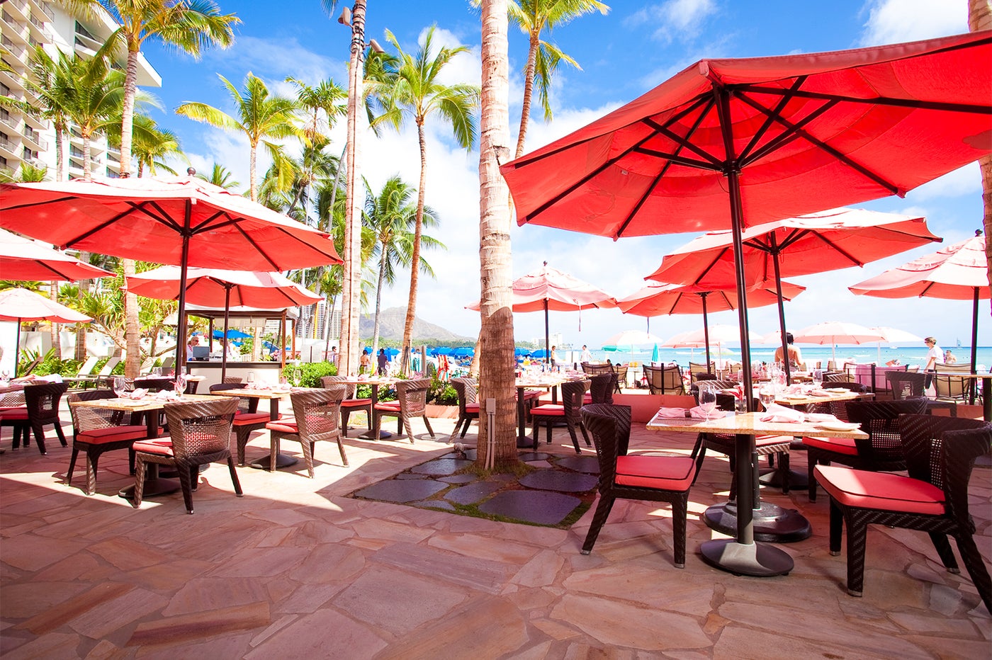ロイヤルハワイアンホテル／画像提供：The Royal Hawaiian, a Luxury Collection Resort