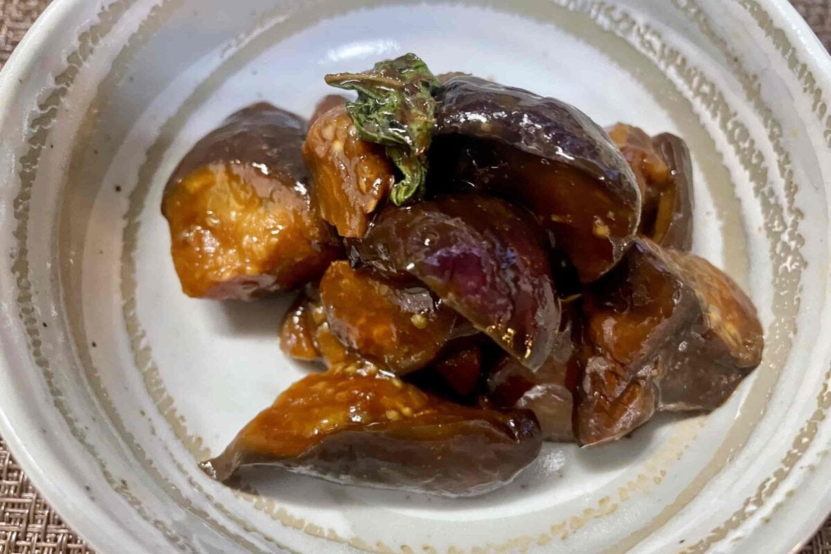 ご飯泥棒なす