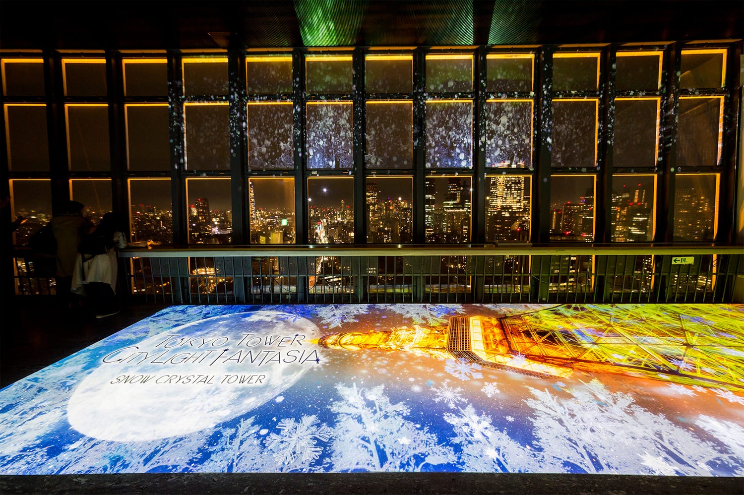 雪と氷の魔法が彩る東京タワー、ファンタジックで幻想的な冬景色にうっとり