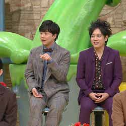 （左から）松田翔太、ぺこぱ（シュウペイ・松陰寺太勇）、EXILE TAKAHIRO （C）日本テレビ
