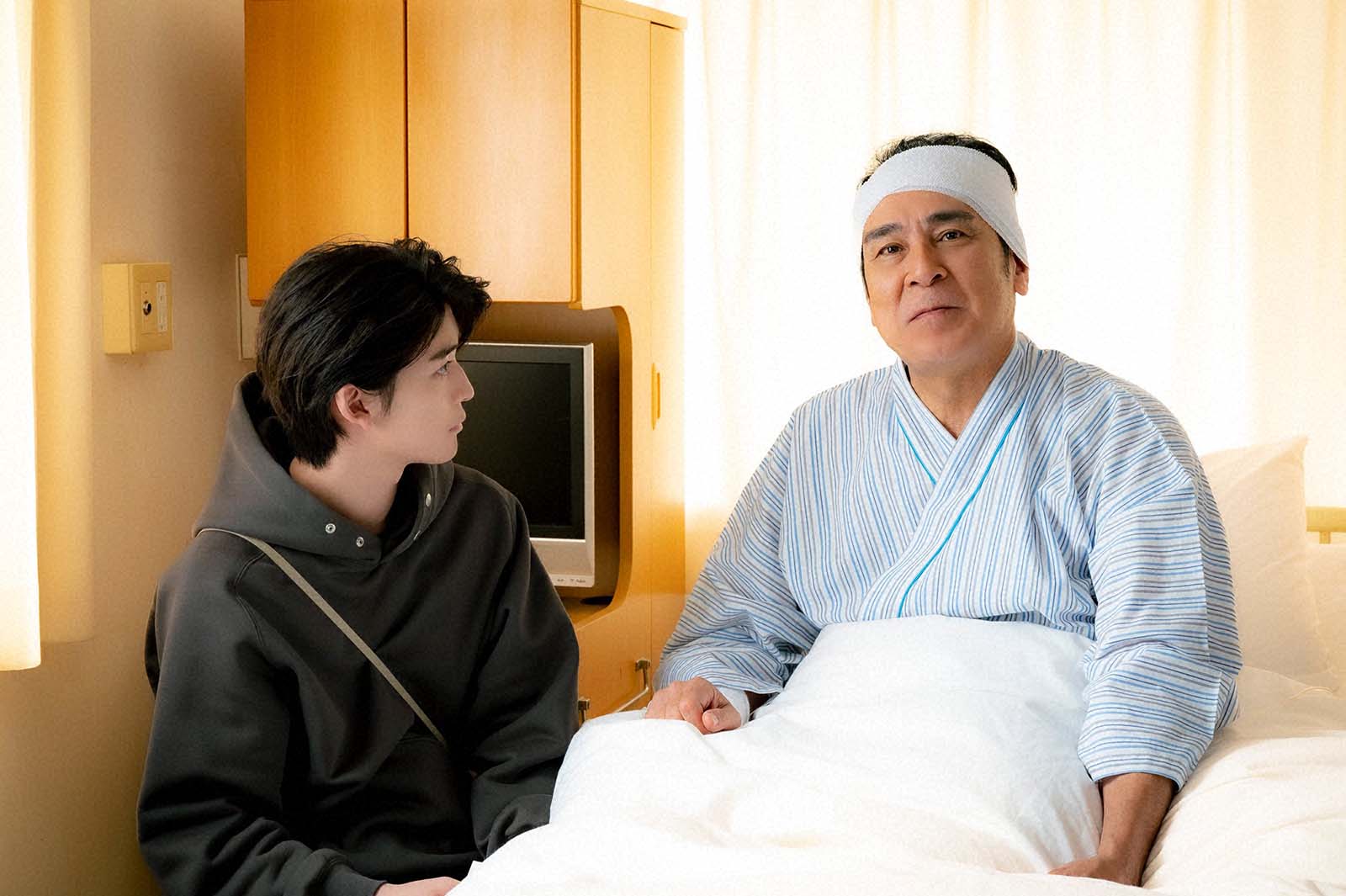 高橋文哉、宇梶剛士「フェルマーの料理」第9話より（C）TBS