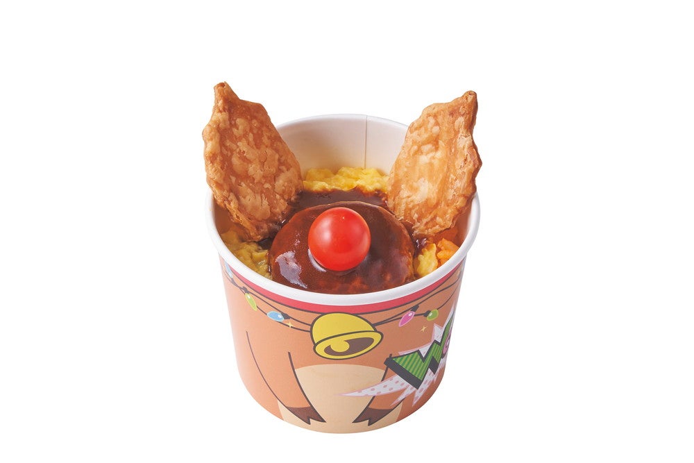 赤鼻トナカイのハンバーグデミオムライス／画像提供：ユー・エス・ジェイ