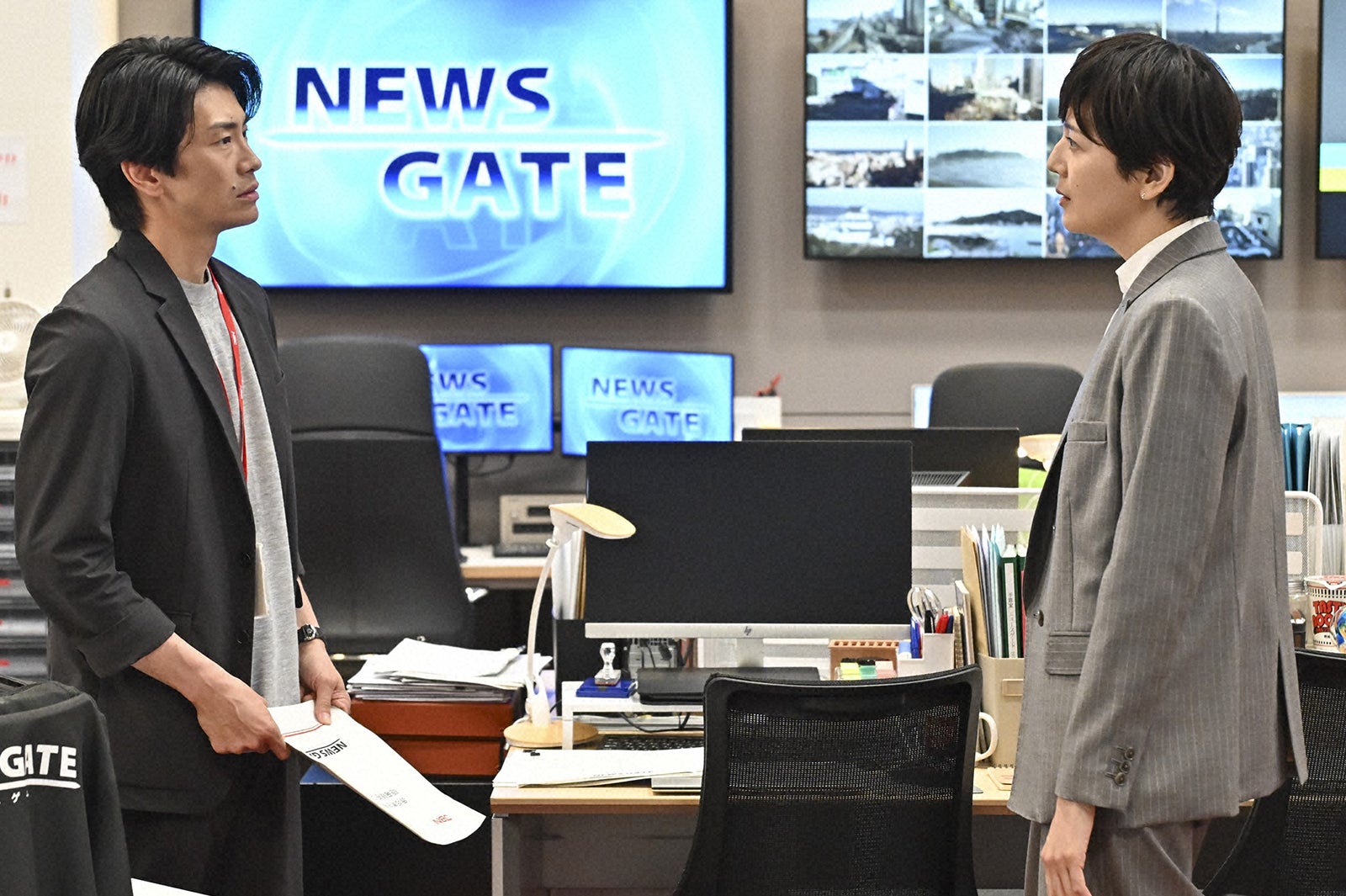 「キャスター」第5話（C）TBS