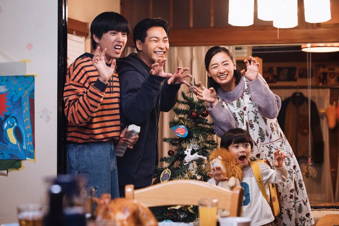 坂東龍汰、柳楽優弥、佐藤大空、尾野真千子「ライオンの隠れ家」最終話(C)TBS