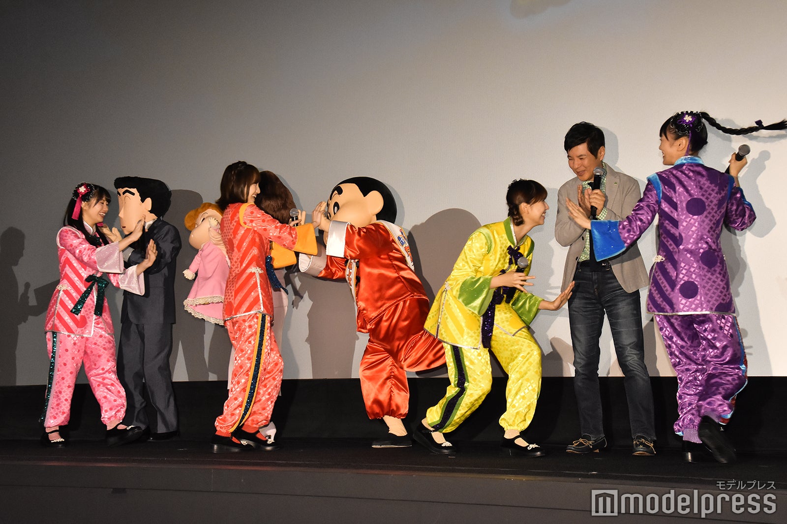 『映画クレヨンしんちゃん 爆盛！カンフーボーイズ ～拉麺大乱～』公開記念舞台挨拶 （C）モデルプレス