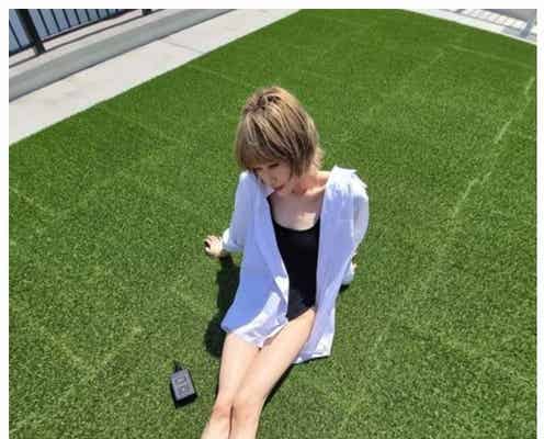 山田優、美脚ショット披露 “片足1分”マッサージ方法に反響