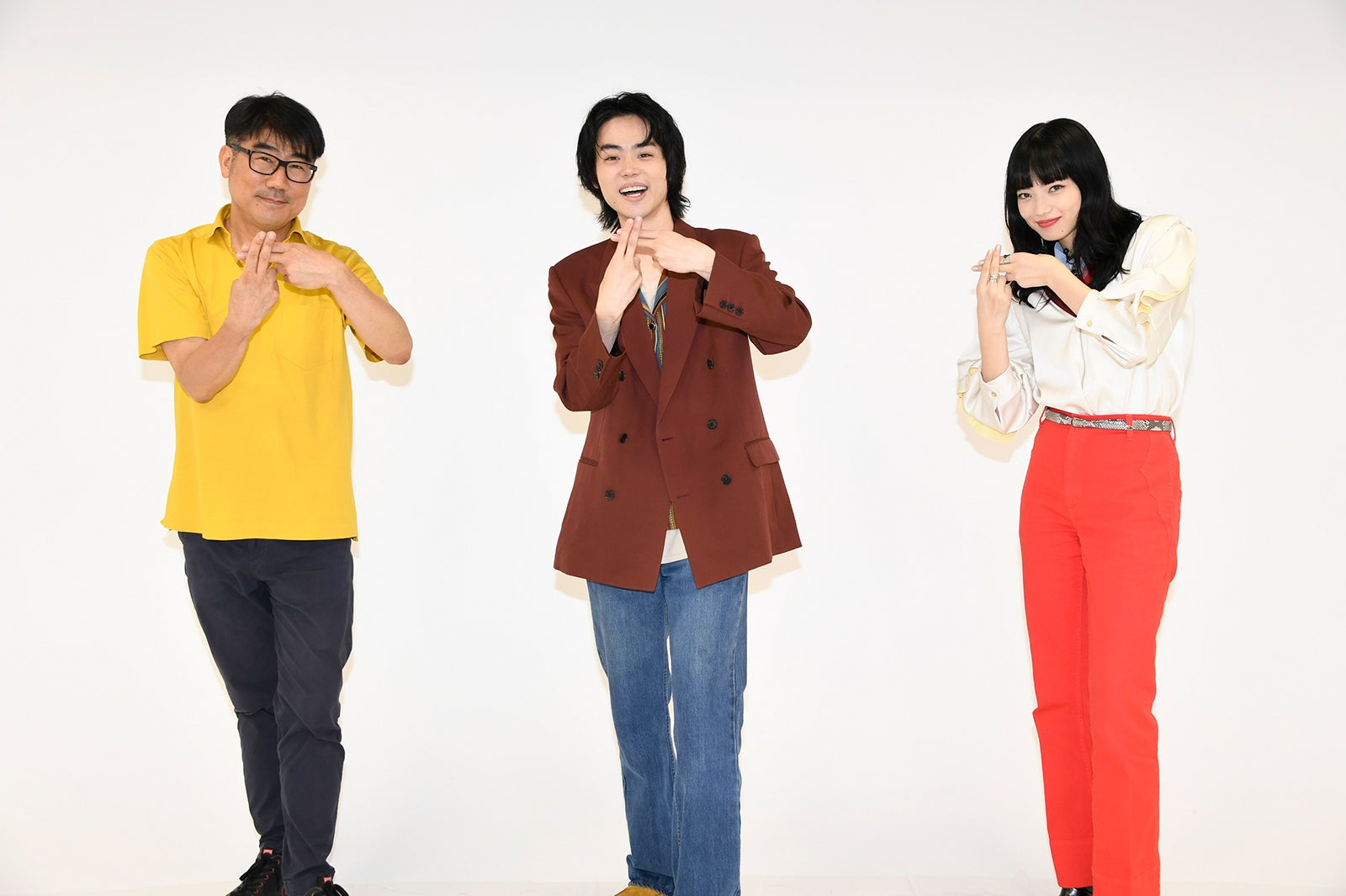 亀田誠治氏、菅田将暉、小松菜奈（提供写真）