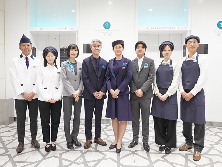 大丸松坂屋百貨店 従業員の制服を6年ぶりに刷新