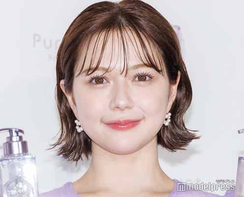 村重杏奈、透けドレスで美脚魅せ 親友・水上凜巳花とのLINE事情明かす「ずっと1人でしゃべってる」