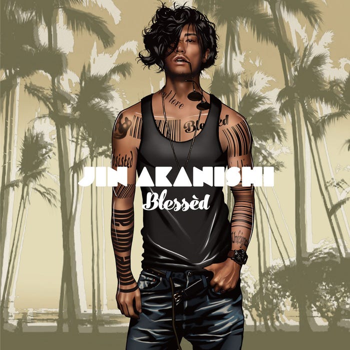 赤西仁 New Album「Blessed」通常盤(画像提供:ユニバーサル ミュージック)