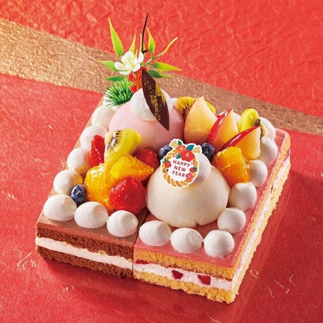 シャトレーゼの2つの味が楽しめる