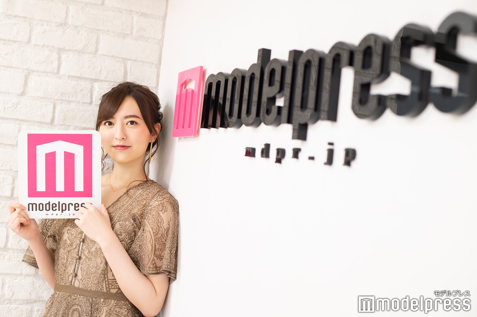 モデルプレスに来社！／森保まどか （C）モデルプレス