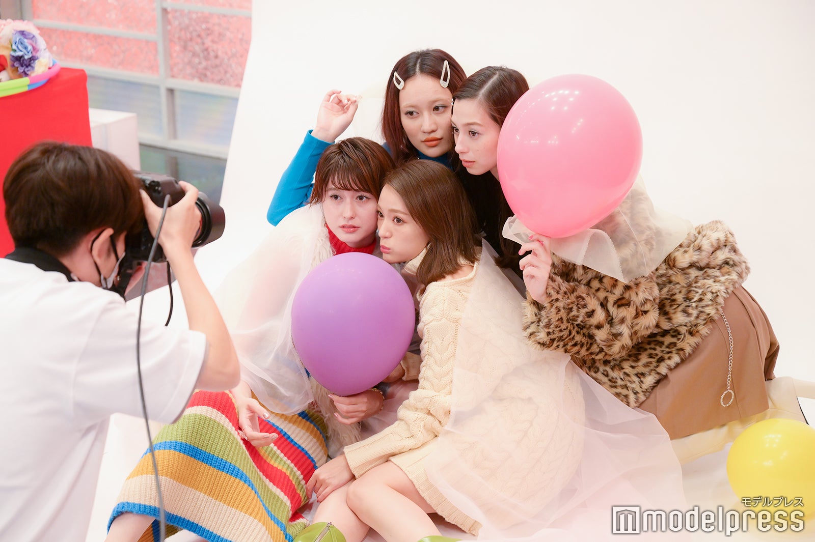 菜波、中条あやみ、佐々木莉佳子、まい／「CanCam 40th Birthday Night Vol.2」イベント本編より（C）モデルプレ