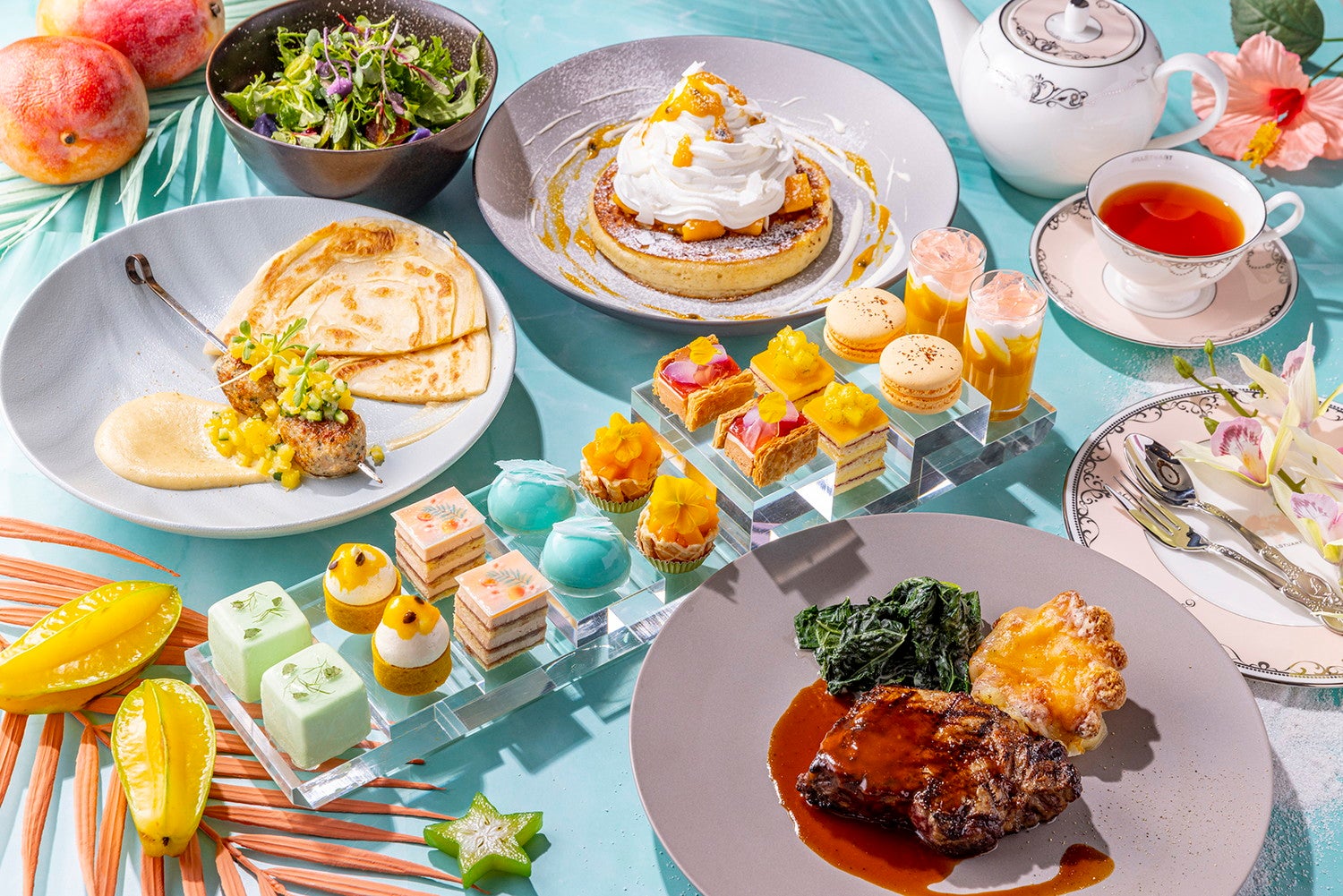 アーリーサマー・アフタヌーンティー インスパイアード by ジルスチュアート（提供画像）