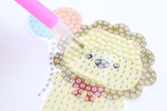 ビーズアートシールキット 遊び方 ビーズアートシールキット 遊び方