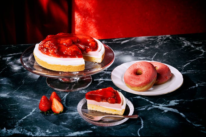 ストロベリータルト、ストロベリードーナツ