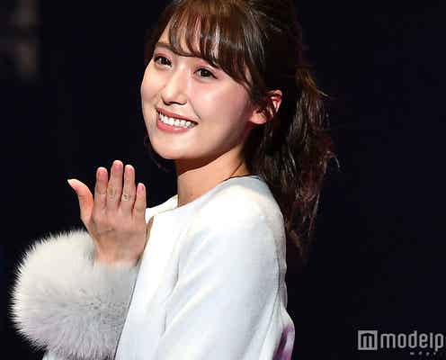 乃木坂46衛藤美彩のモテオーラがすごい 投げキッスで魅了<TGC2017A/W>