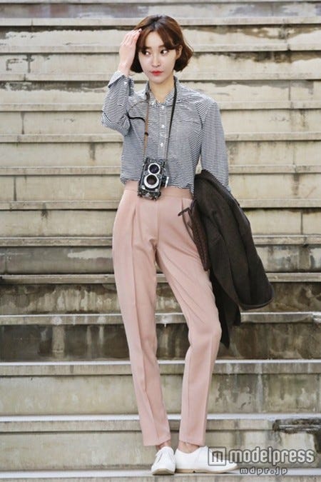 ハイウエストパンツ「OGAGE JAPAN」5,980円(税込)