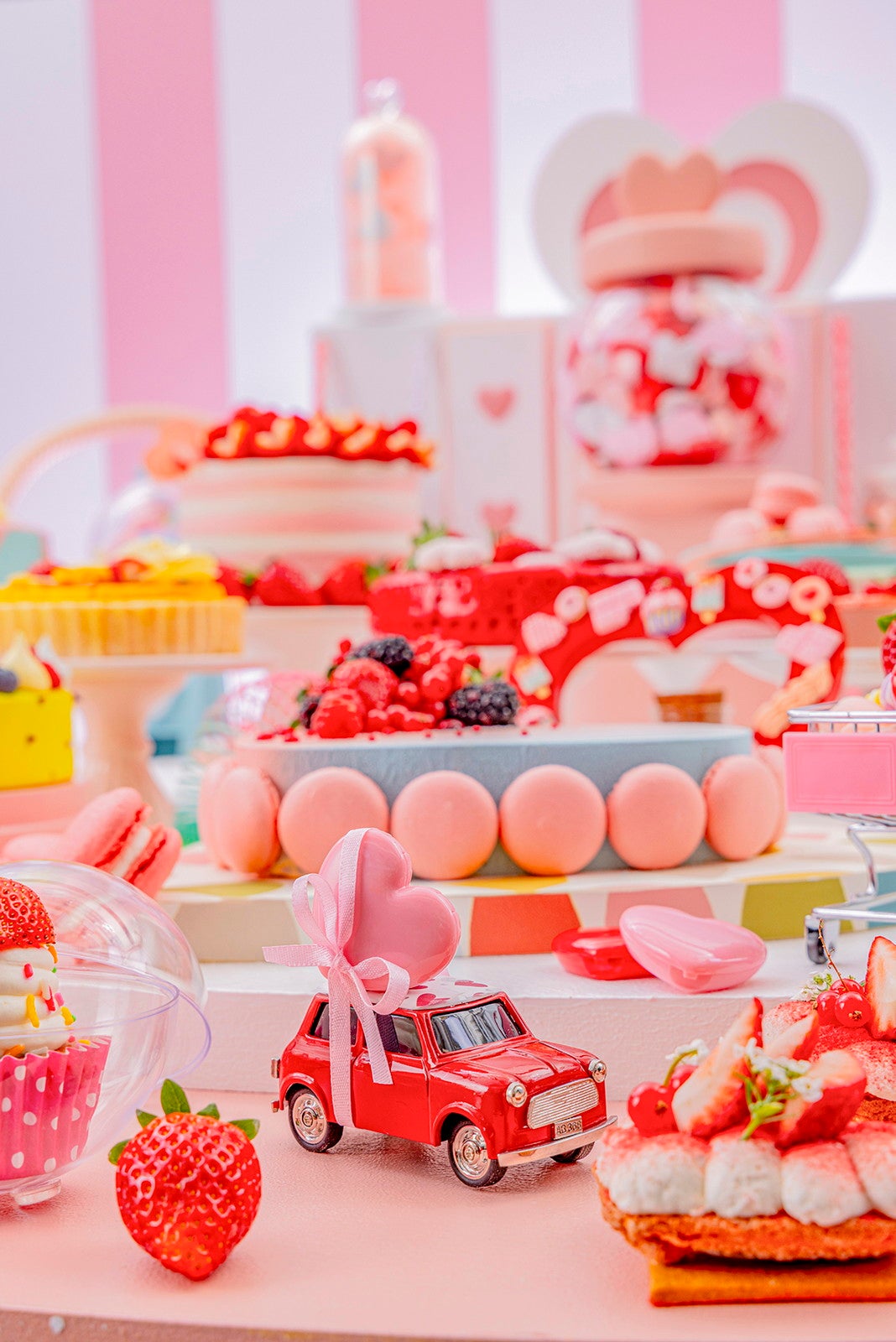 「ストロベリー・ハートファクトリー」いちごスイーツビュッフェ／提供画像