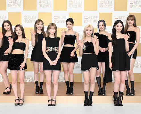 <紅白本番>NiziU、客席から登場 橋本環奈&浜辺美波ら巻き込んだ“縄跳びダンス”で会場一体に