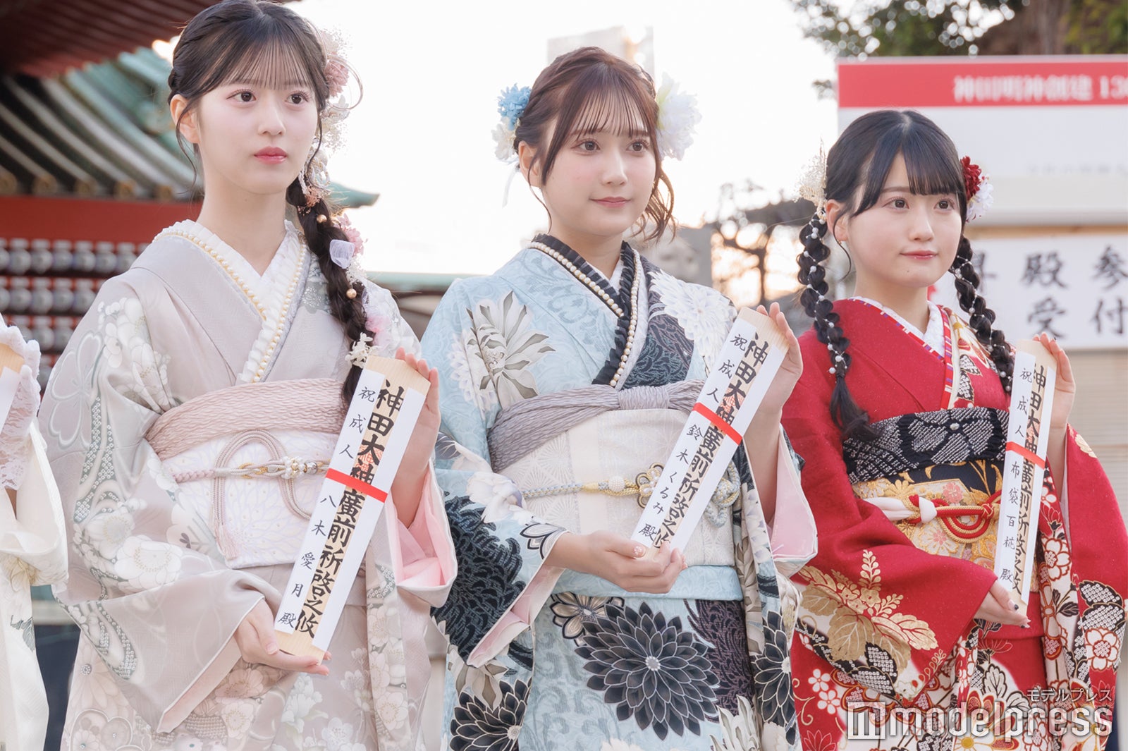 八木愛月、鈴木くるみ、布袋百椛（C）モデルプレス