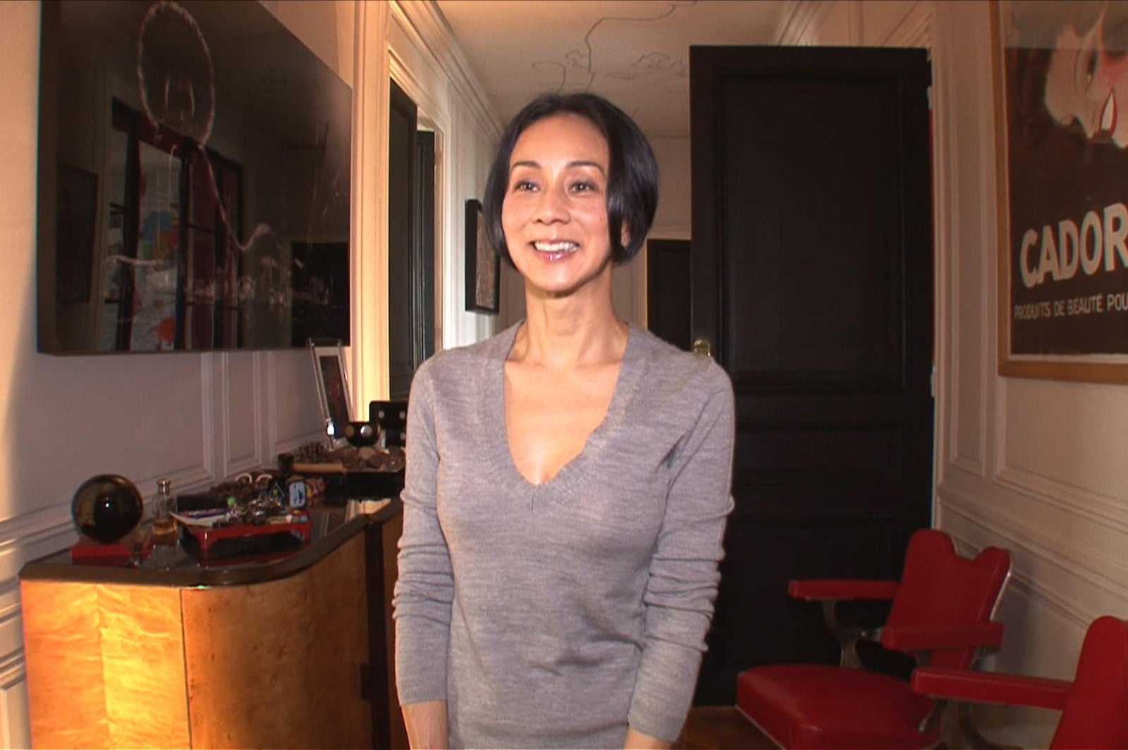 パリの日本人妻・中村江里子さん／画像提供：毎日放送