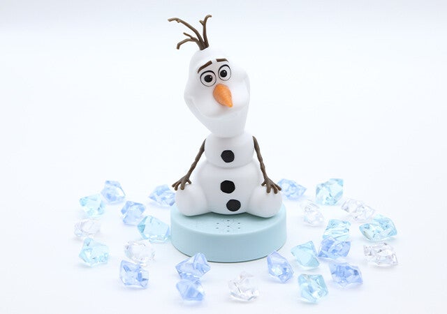 「アナと雪の女王」オラフのお部屋ライトが可愛すぎ 「あの名言」が聞ける