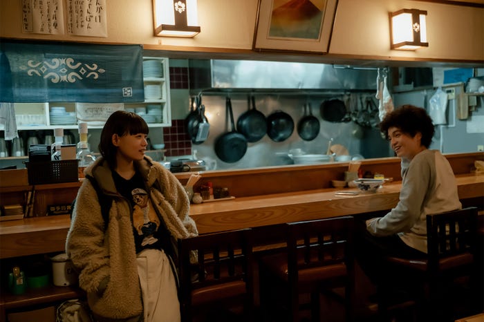 杉咲花、岡山天音「冬のなんかさ、春のなんかね」第5話(C)日本テレビ