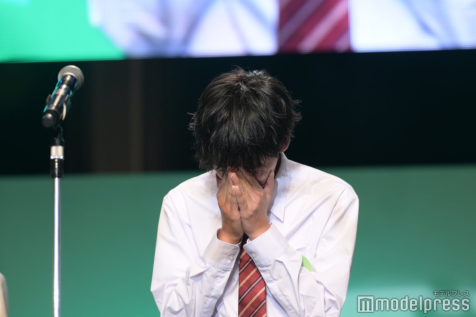 「男子中学生ミスターコン2023」審査結果発表の様子（C）モデルプレス