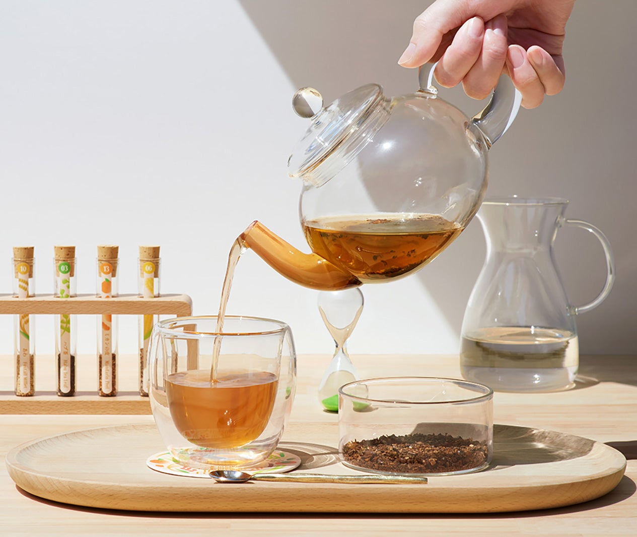 ポップアップショップ・十六茶 presents「16CHA FOR YOU」オリジナルブレンド体験（提供写真）