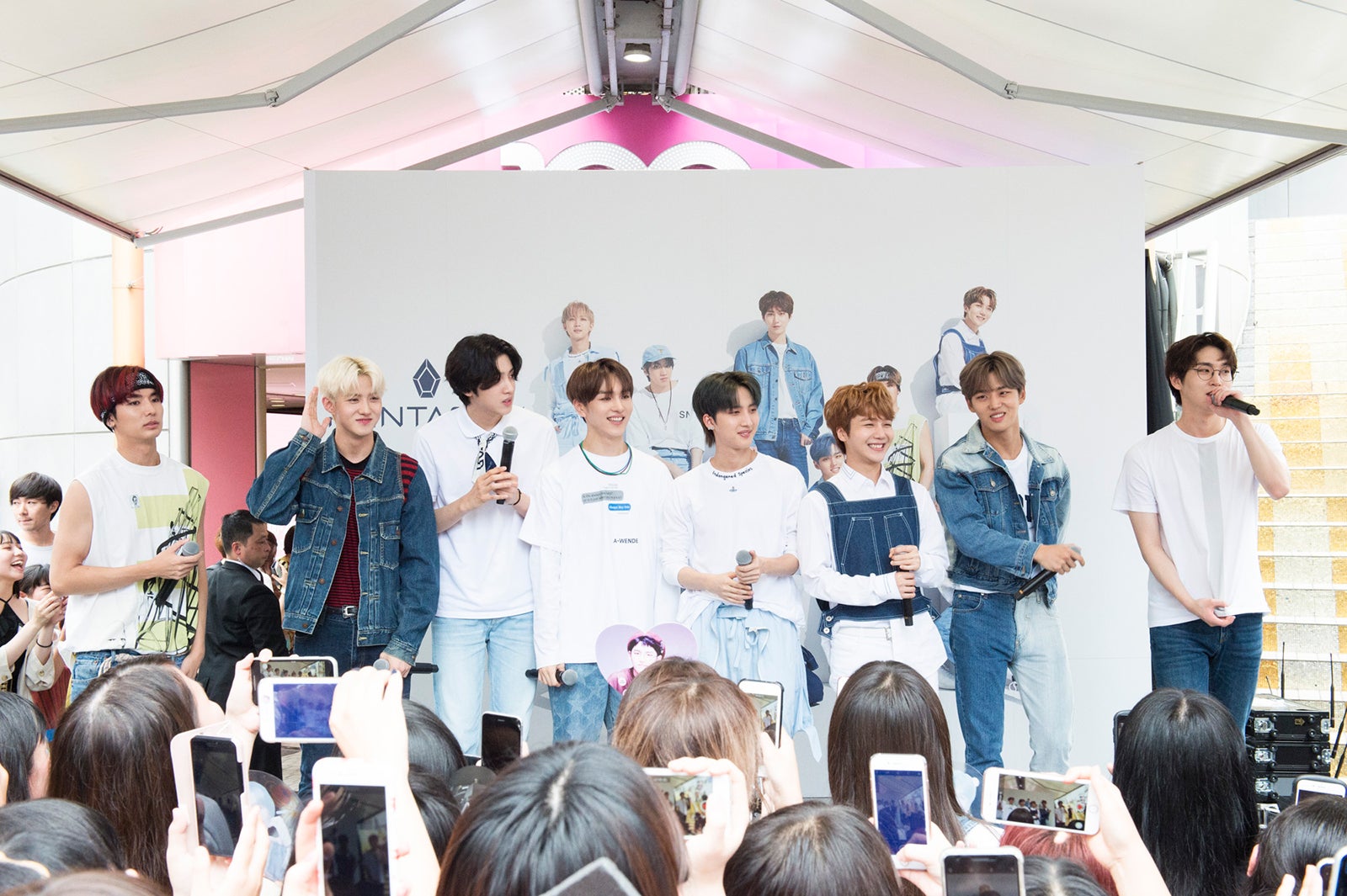 PENTAGON、ゲリラライブで渋谷パニック　やむを得ず4分で中止に