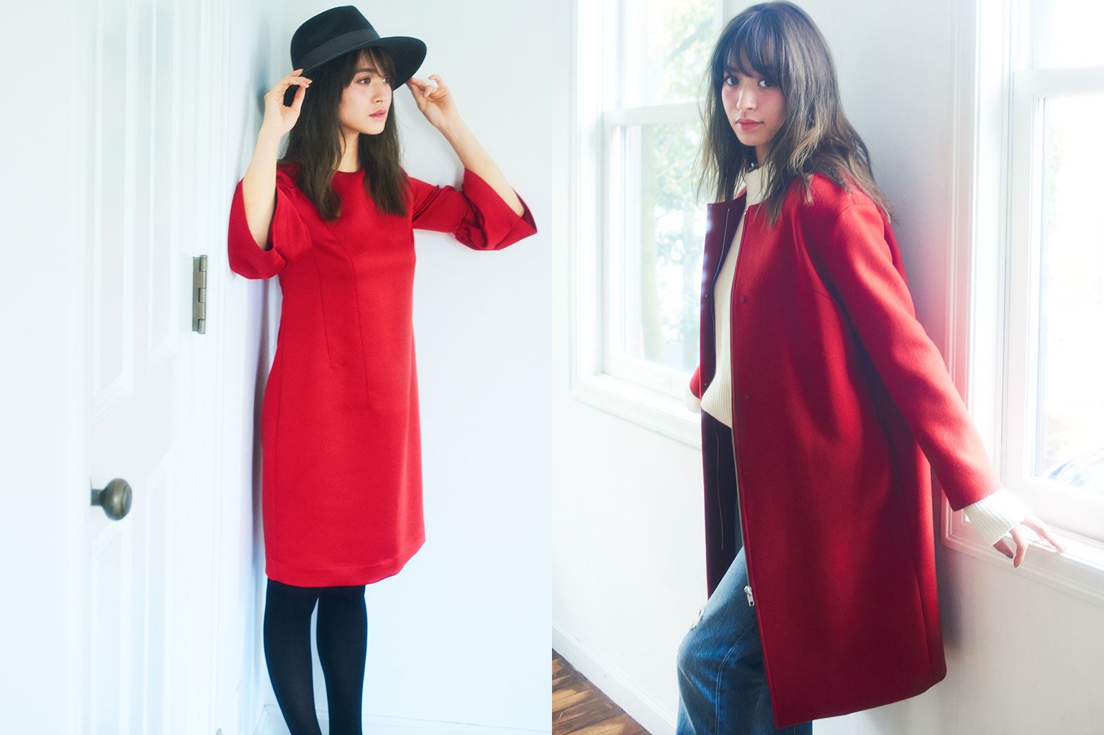 女の子の憧れ！魅力的な“赤”を着よう