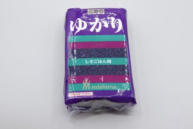 ダイソーの三島の「ゆかり」柄ソフトパックティッシュのパッケージ