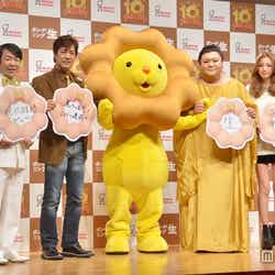左から:ダンディ坂野、野口五郎、ポン・デ・ライオン、マツコ・デラックス、木下優樹菜